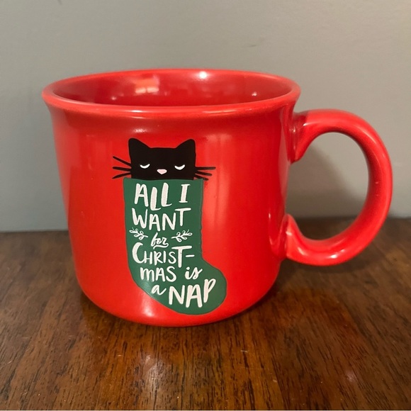 All I Want For Christmas Novelty Mug - Red - Picture 1 of 8